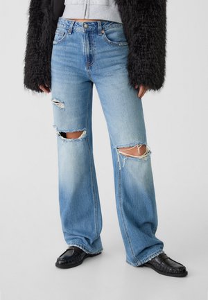 Relaxed fit jeans - blue denim