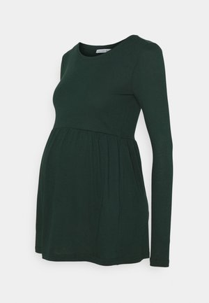 Long sleeved top - dark green