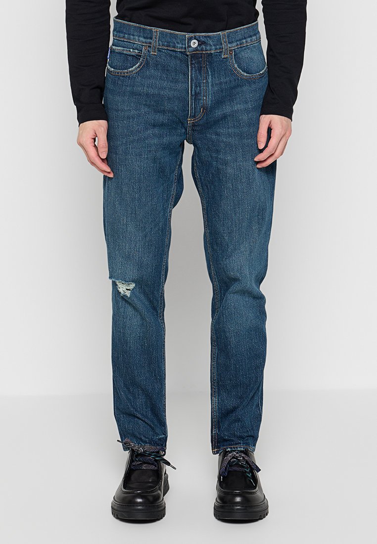 Boss Jeans Tapered Fit blauw