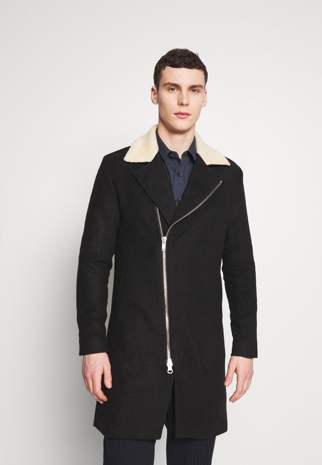 LIMIT COAT - Manteau classique - black/offwhite