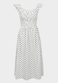Kjole - white/black