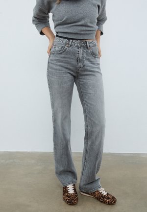 Stradivarius, Jean droit - grey