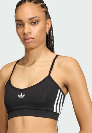 3 STRIPES  - Bustier - black   white