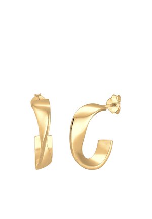 HOOPS DESIGN - Øreringe - gold coloured