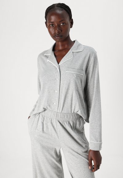 Polo Ralph Lauren LONG SLEEVE - Pidžaamakomplekt - heather grey