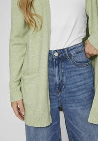 VILA VIRIL OPEN  - Strickjacke - swamp