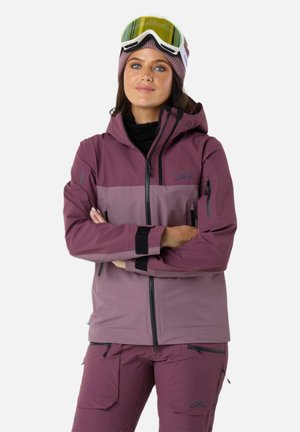 Skijakke - dk mauve pale mauve