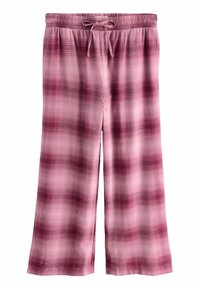 Next REGULAR FIT- SOFT - Spodnji del pižame - ecru white check