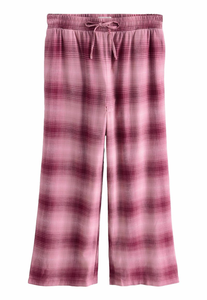 Next REGULAR FIT- SOFT - Spodnji del pižame - ecru white check