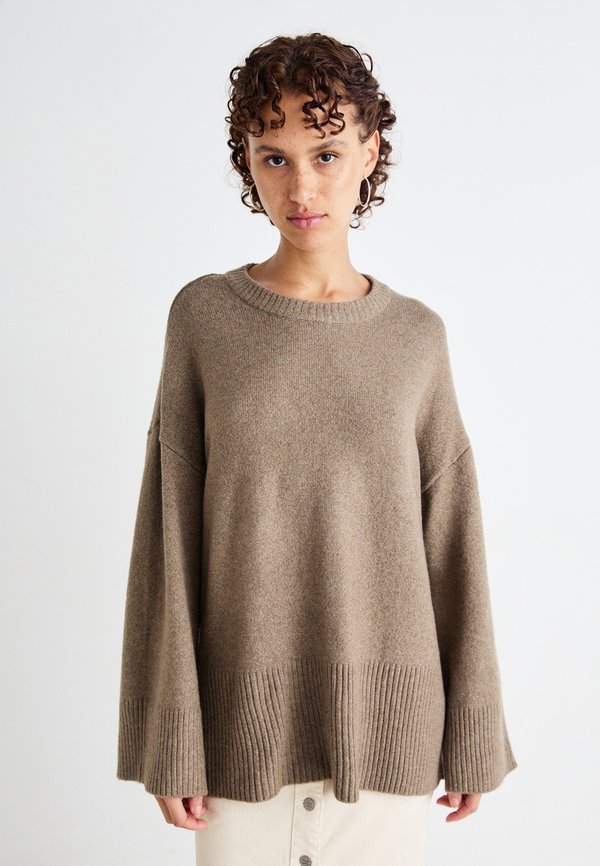 ONLLOUISE LONG - Jumper - walnut