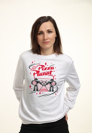 TOY STORY PIZZA PLANET GUARDS - Sweatshirt - white