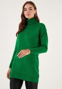 LELA TURTLENECK LONG - Striktrøje - benetton color