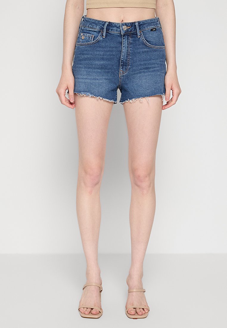 mavi Jeansshort blauw