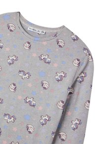 Terranova SET CON UNICORNI - Pigiama - var grigio chiaro melange