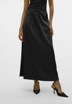 Vero Moda VMMOSIA - Falda larga - black