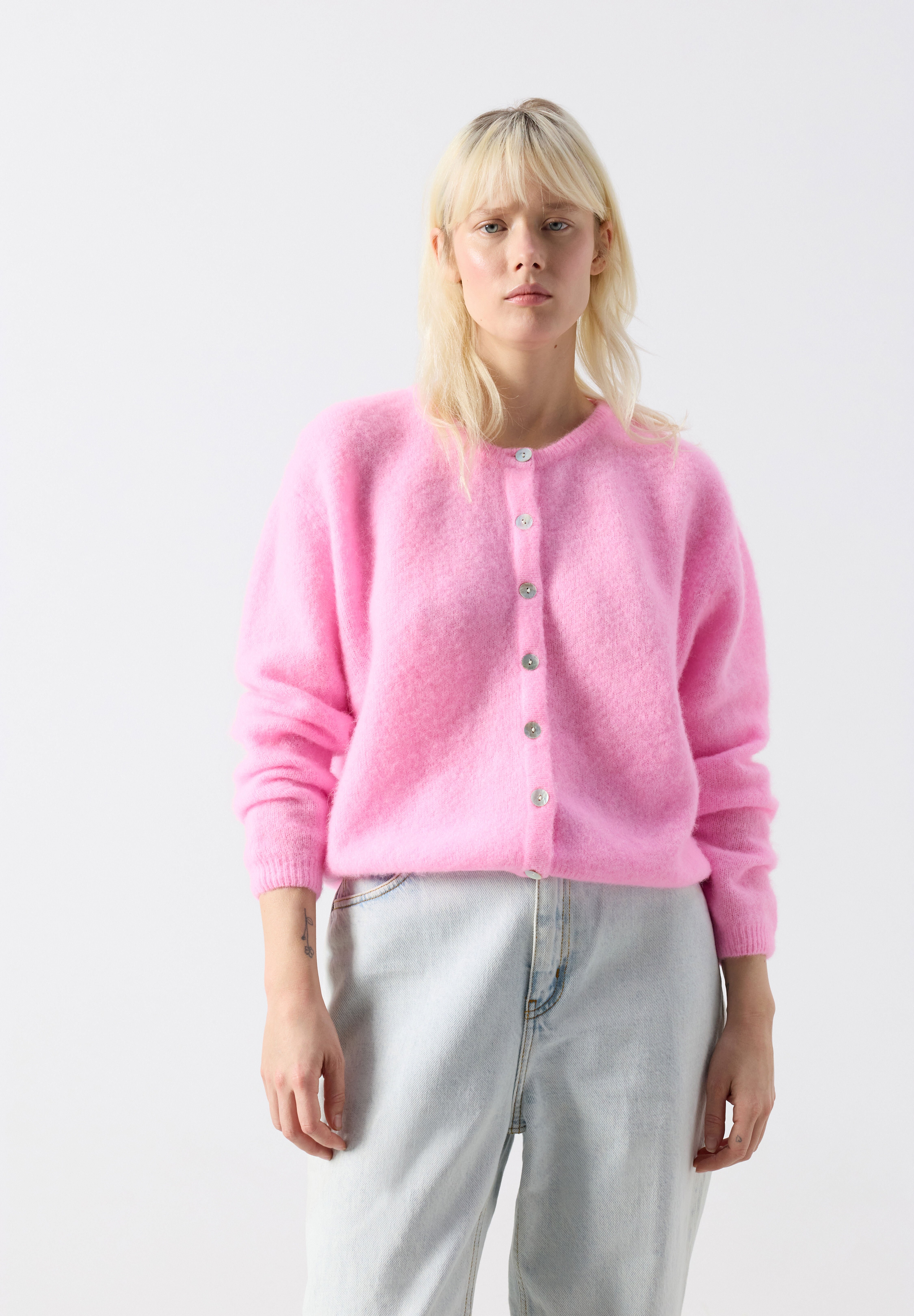 カーディガン vintage rose cardigan LL Vintage Rose Cardigan