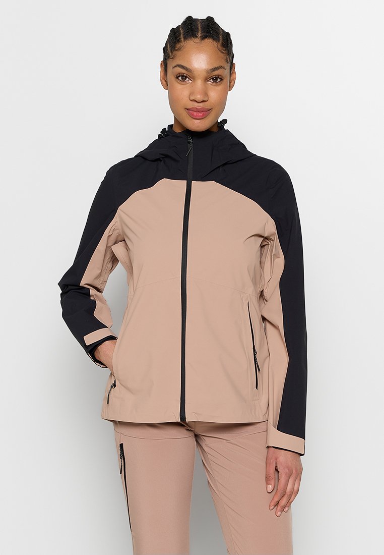 4F Outdoorjas lichtbruin