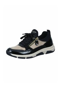 Remonte Sneakers basse - black jute schwarz schwarz