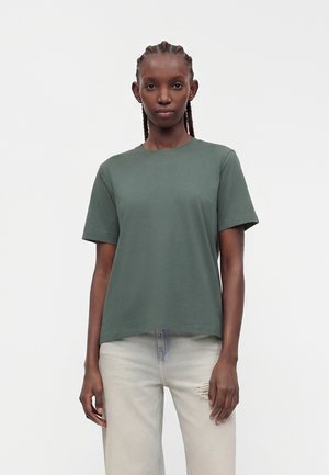 VILA, VINORA S/S T-SHIRT - NOOS - Basic póló - balsam green