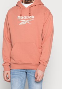 Reebok Classic Felpa con cappuccio - coral