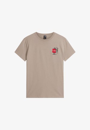 The North Face, U GEAR UP GET OUT RLX SS TEE-GRAPHIC. UNISEX - T-shirts print - stone slab