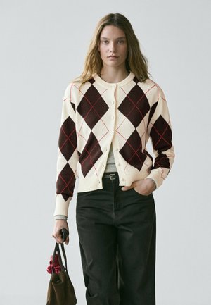 ARGYLE  - Cardigan - beige
