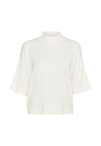 LIZZA TURTLENECK - Basic T-shirt - chalk