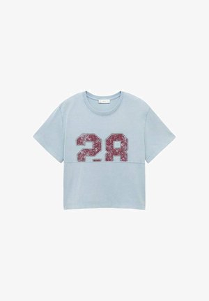 TEEN - Majica kratkih rukava s printom - sky blue