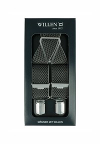 WILLEN GRAPHISCHE RAUTE - Gürtel - anthrazit