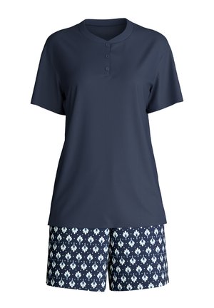 Calida, DAYLIGHT DREAMS KURZ-PYJAMA SET - Pigiama - peacoat blue