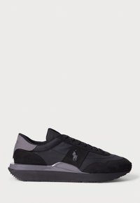 TRAIN 89 NUBUCK & OXFORD SNEAKER UNISEX - Trainers - black/grey
