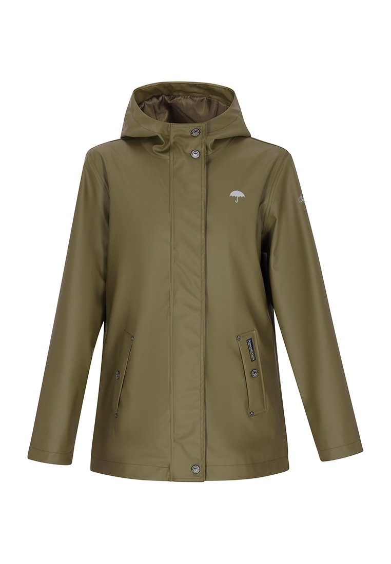 Schmuddelwedda Regenjas olijfgroen