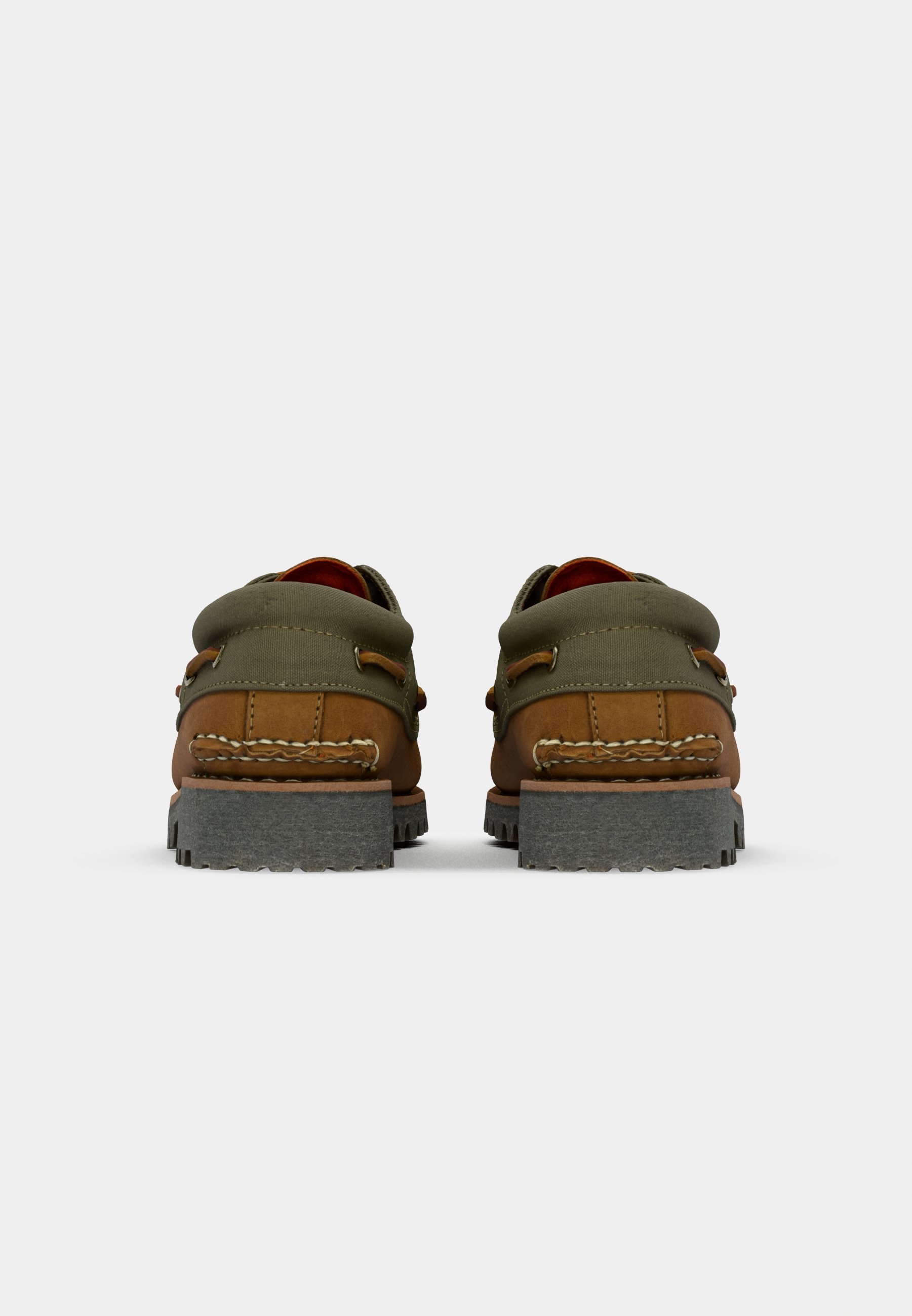 Timberland AUTHENTIC 3 EYE - Boat shoes - medium brown/brown