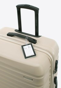 WITTCHEN LARGE SUITCASE WITH LUGGAGE TAG - Maleta de cabina - beige