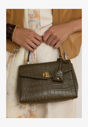 Lauren Ralph Lauren, SATCHEL SMALL - Handbag - botanic green