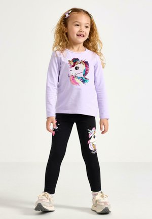 Lindex, LINDEX LEGGINGS WITH BRUSHED INSIDE LINDEX - Leggings - black