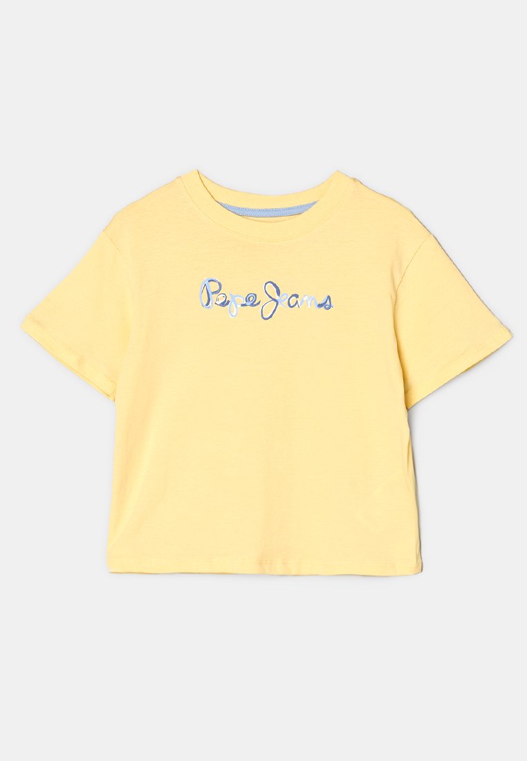 Pepe Jeans T-shirt print geel