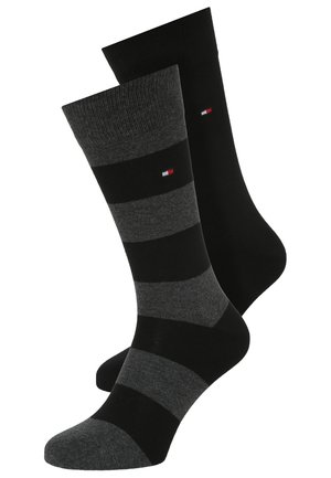 MEN RUGBY SOCK 2 PACK - Sukat - black