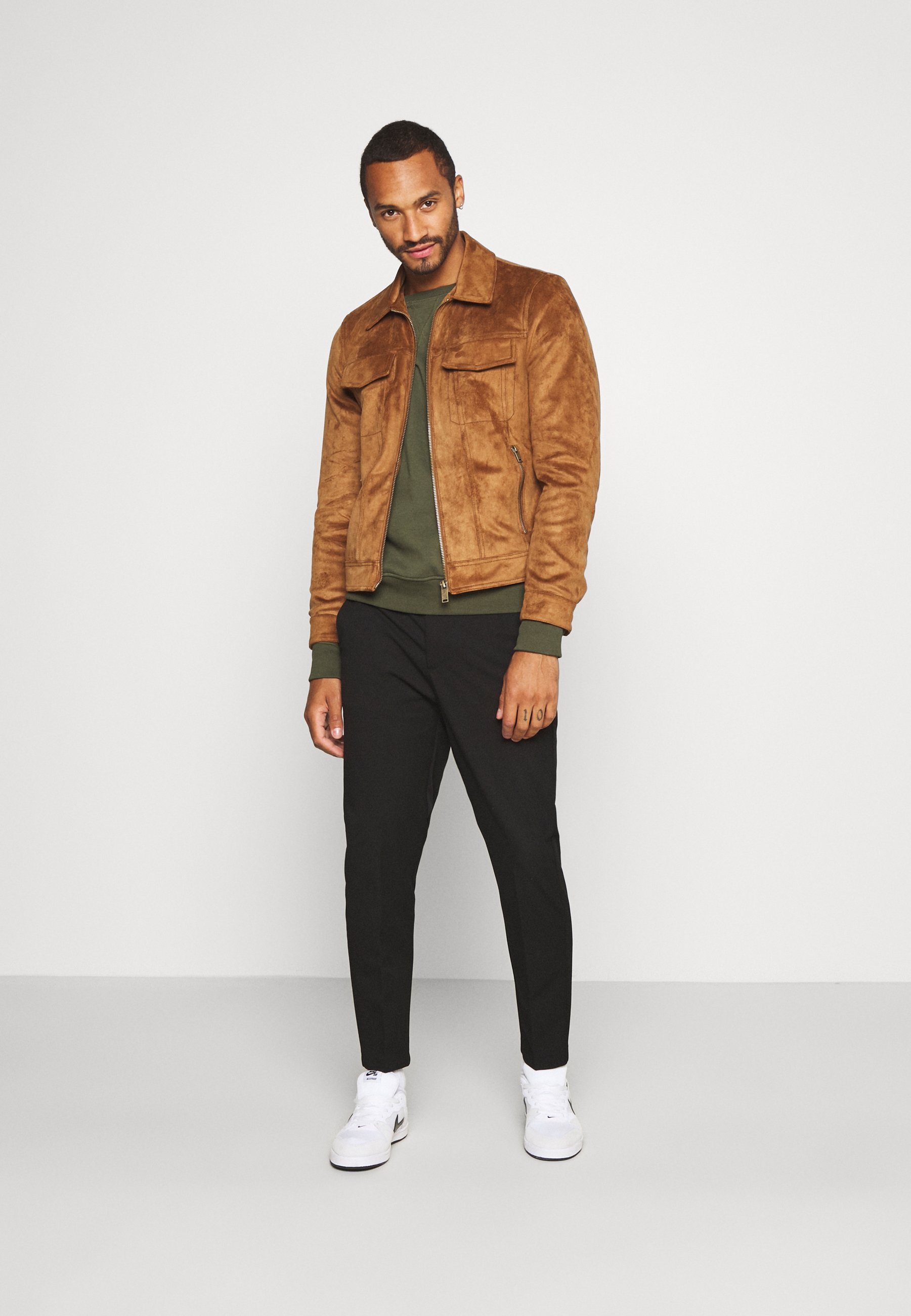 River Island Imitert skinnjakke tan Zalando.no River Island Imitert skinnjakke tan Zalando.no