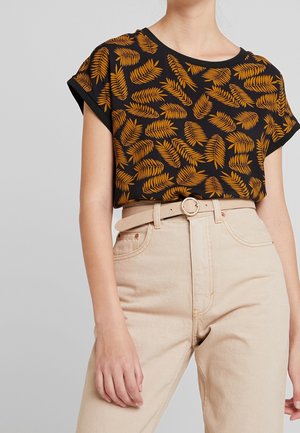 Blouse - metallic red