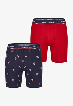 Happy Shorts 2-PACK czerwony