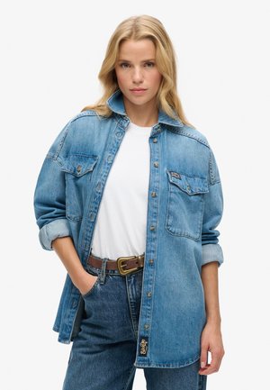 Superdry & Co Short coat - antique blue