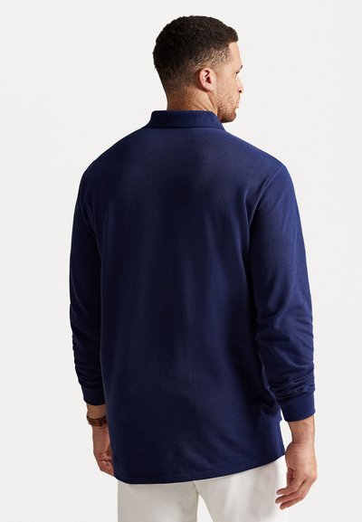 Polo Ralph Lauren Big & Tall LONG SLEEVE POLO SHIRT - Poloshirt - newport navy
