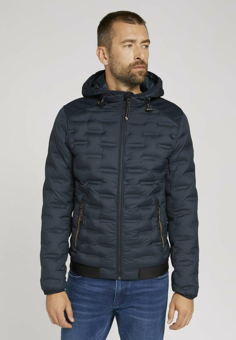 TOM TAILOR HYBRID Winter jacket sky captain blue/dark blue Zalando.de