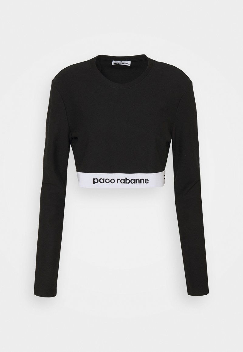 Damen Bekleidung | Paco Rabanne Langarmshirt black/schwarz - OF38063 Damen Bekleidung | Paco Rabanne Langarmshirt black/schwarz - OF38063