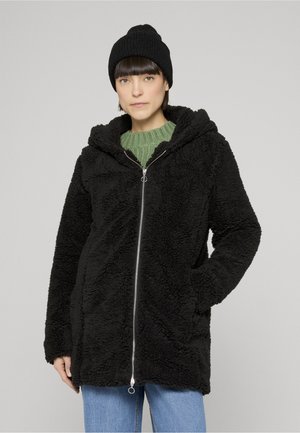 Urban Classics LADIES SHERPA JACKET - Zimný kabát - black