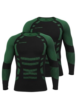 2 PACK - Unterhemd/-shirt - grün/schwarz