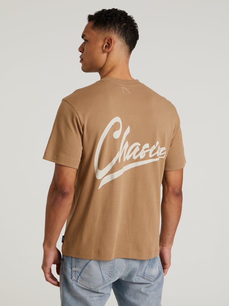 CHASIN' SPRAY - Marškinėliai su spaudiniu - brown