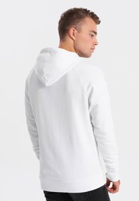 Ombre Jersey con capucha - white