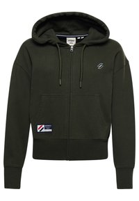 Superdry & Co Mikina na zip - green